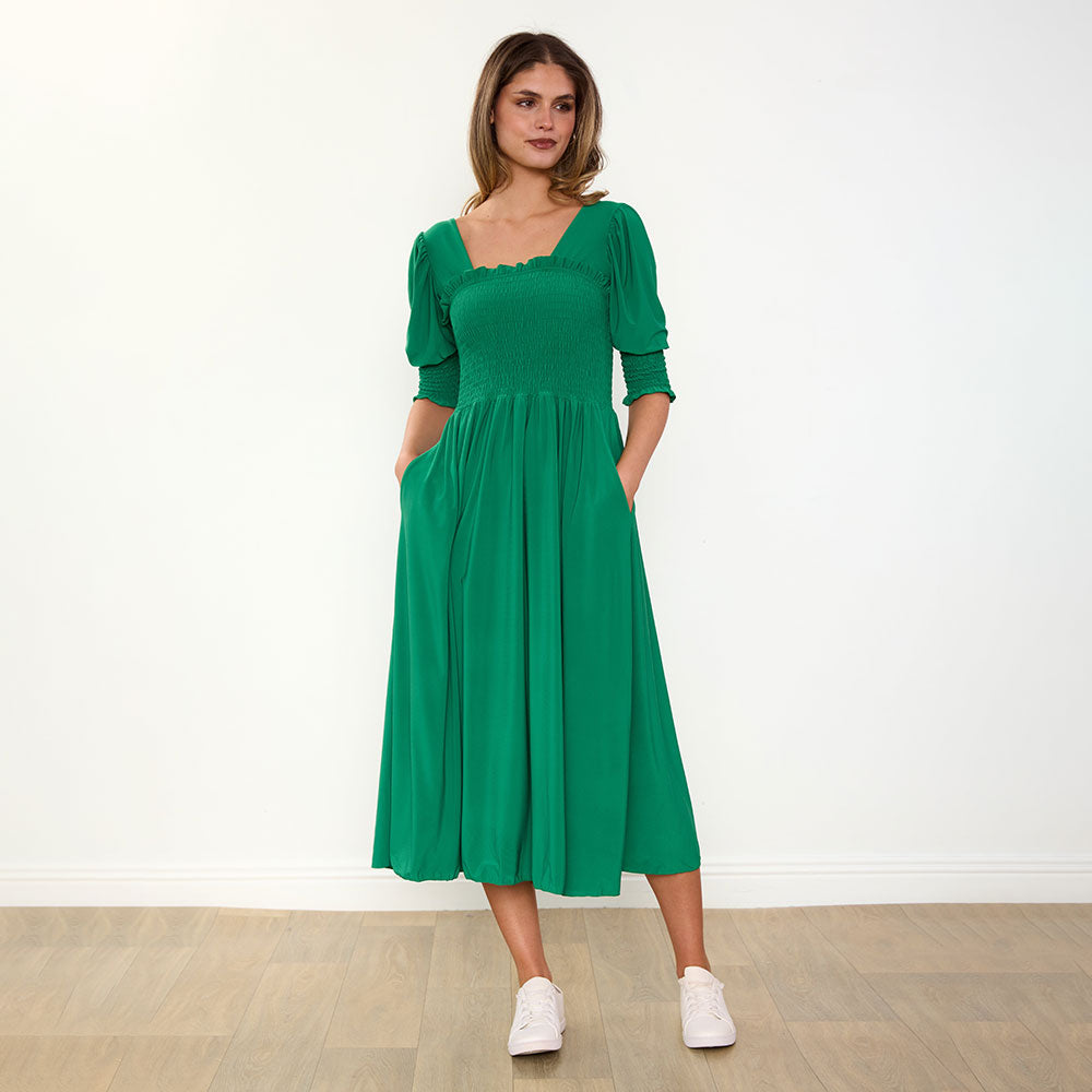 Pixie Dress in green – women's dress – view 7