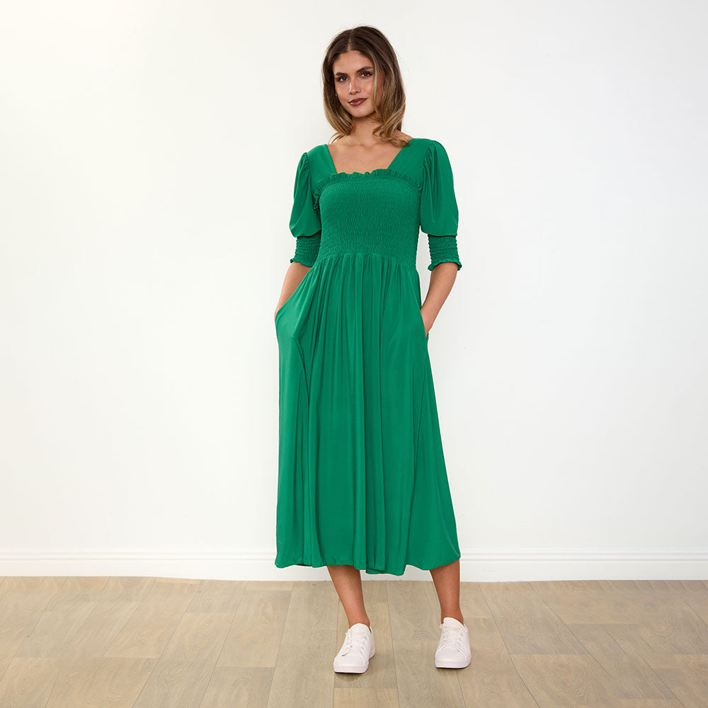 Pixie Dress in green – women's dress – view 8