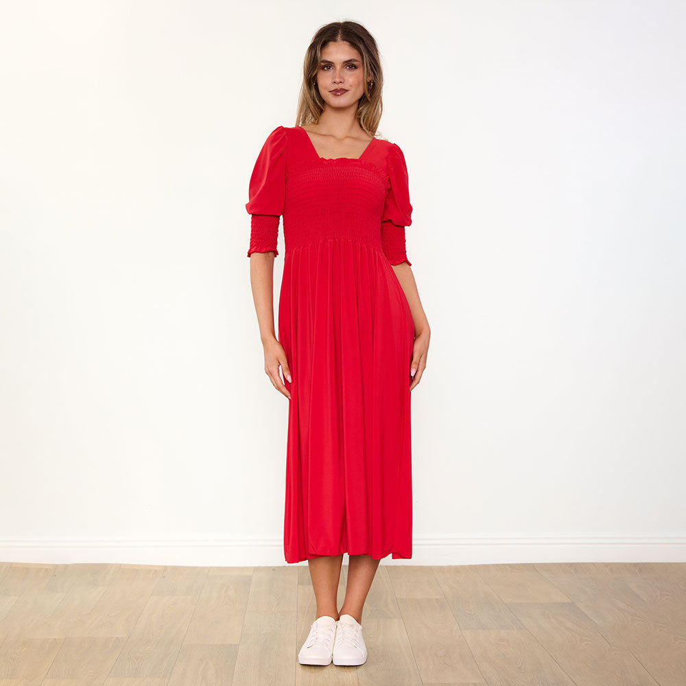 Pixie Dress (Red)