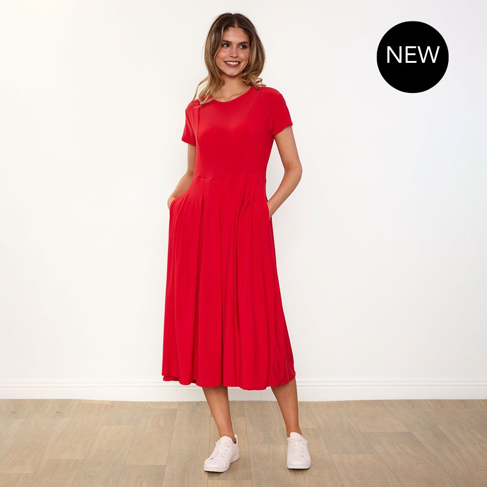 Polly Dress (Red)