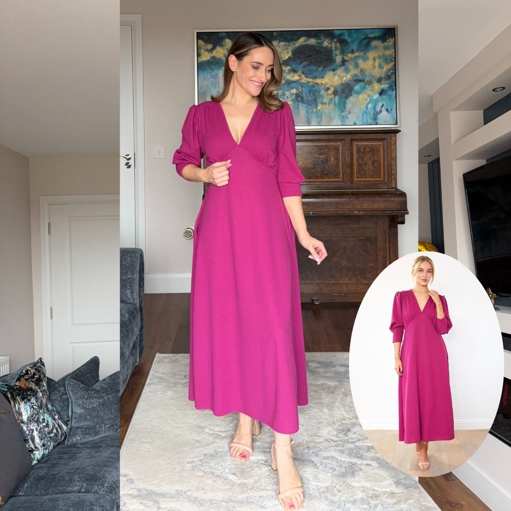 Oakley Dress (Berry)