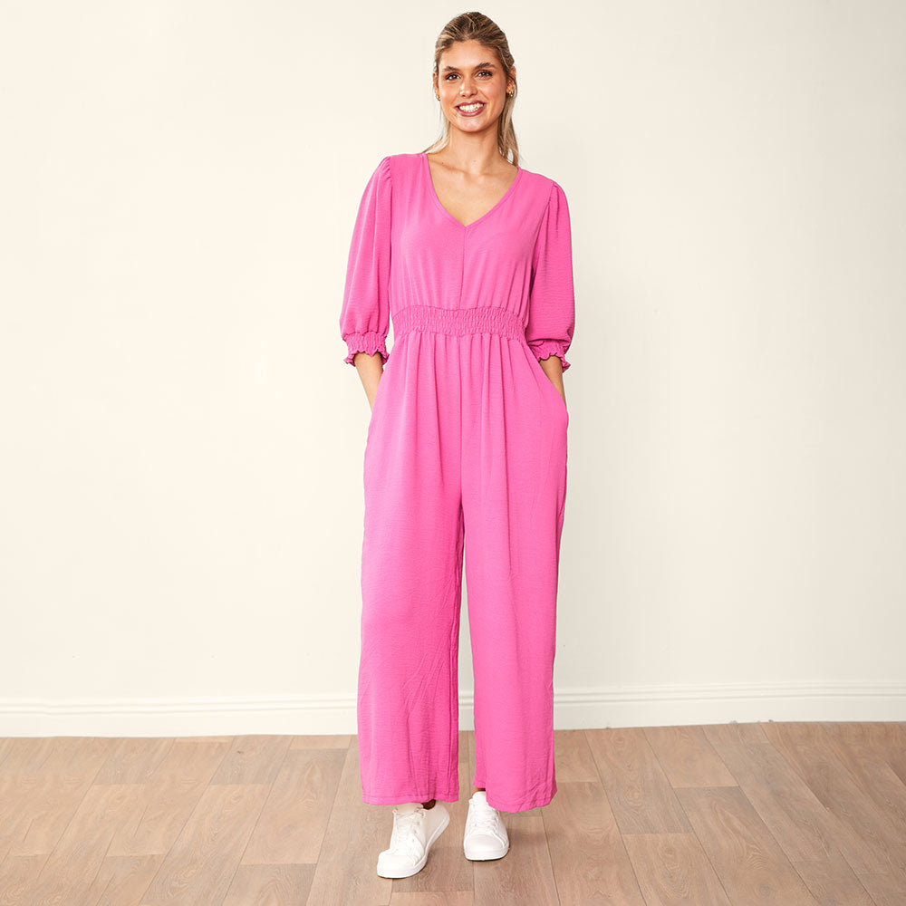 Regina Jumpsuit Lilac & Pink (2 for €68)