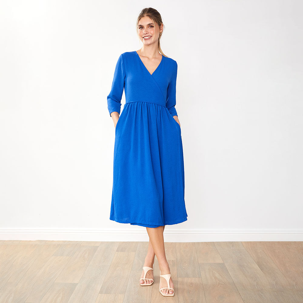 Rex Dress (Cobalt)