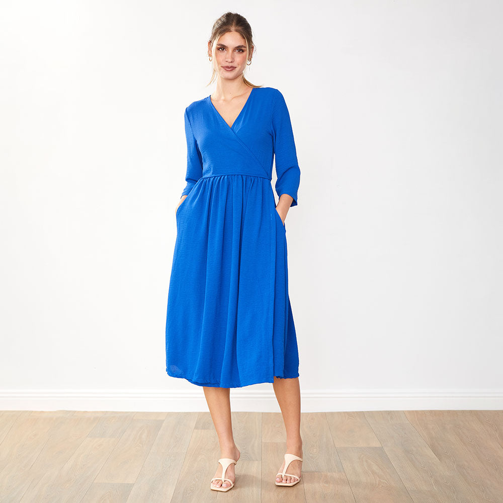 Rex Dress (Cobalt)