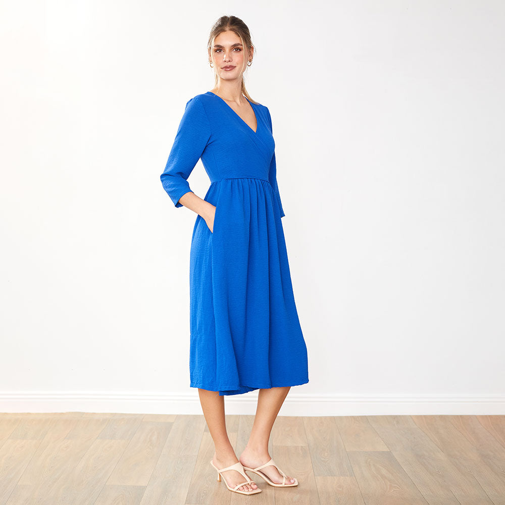 Rex Dress (Cobalt)