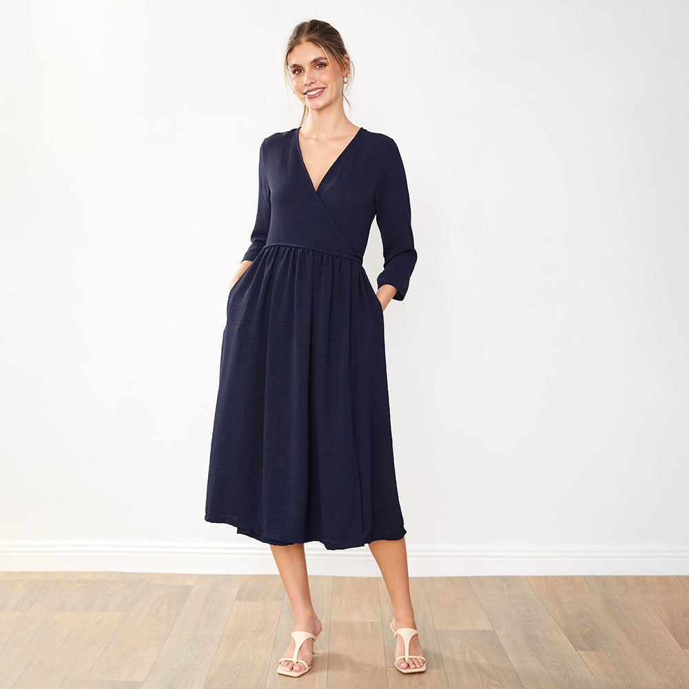 Rex Dress (Navy)