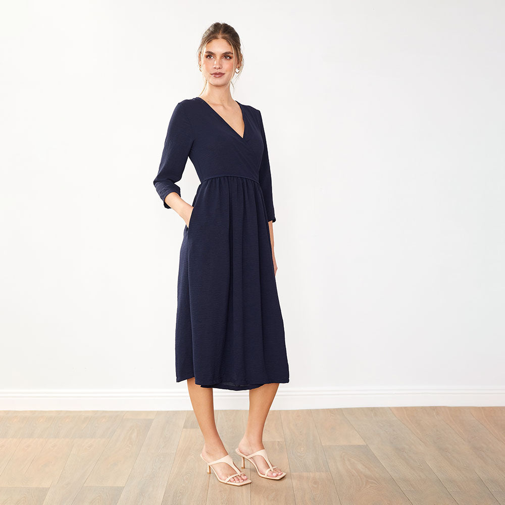 Rex Dress (Navy)