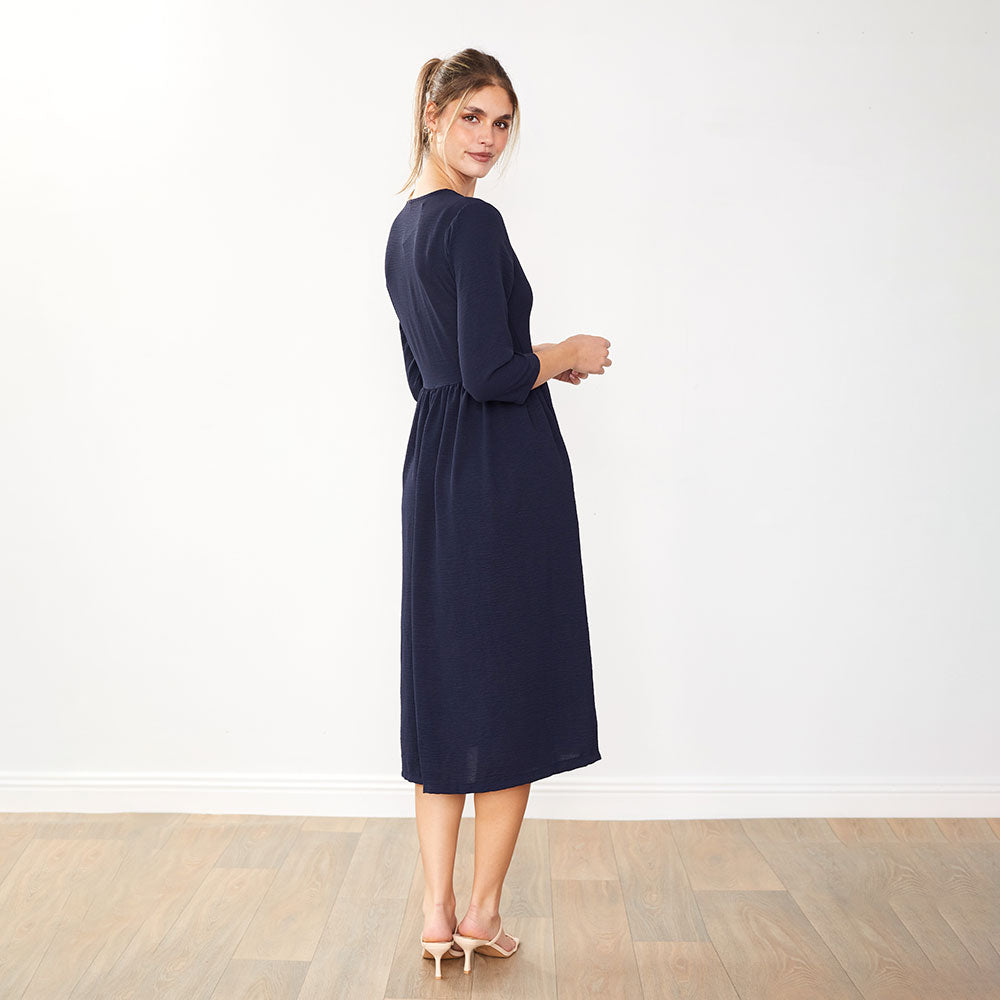 Rex Dress (Navy)