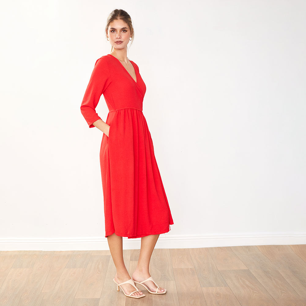 Rex Dress (Red)
