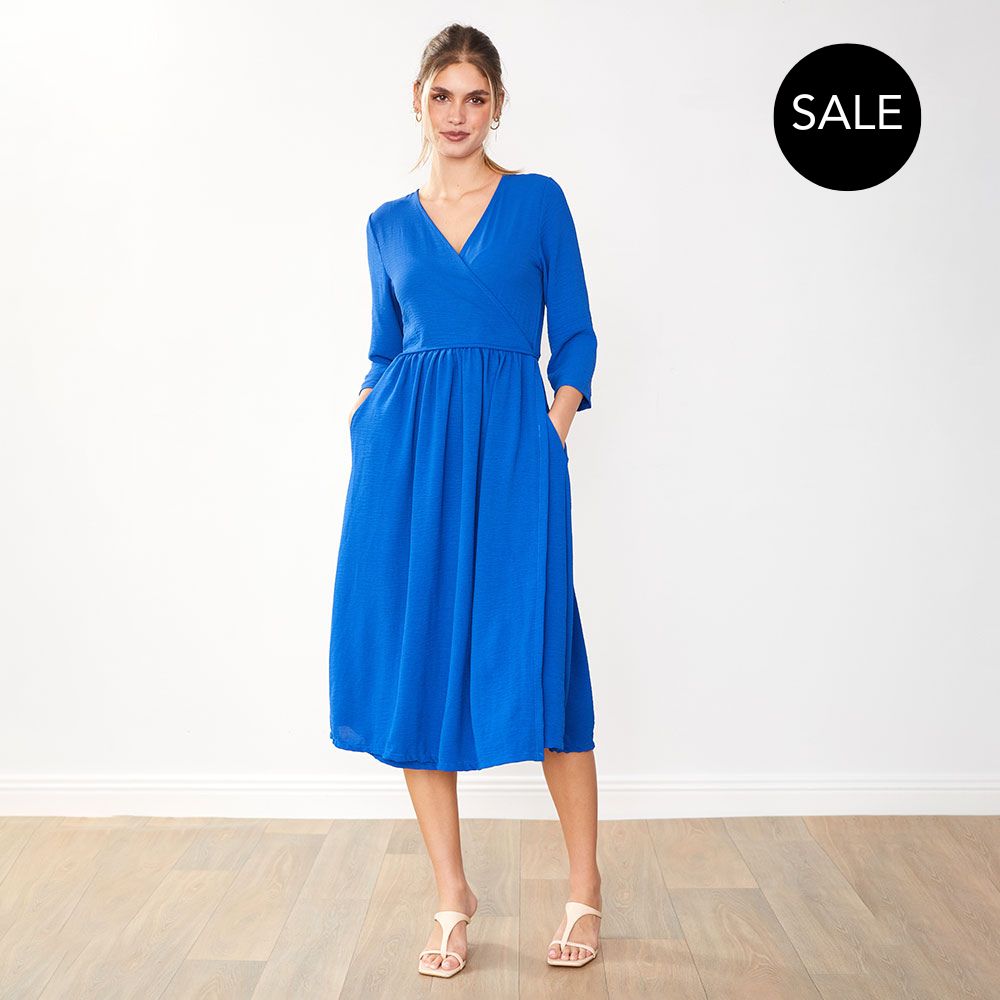 Rex Dress (Cobalt)