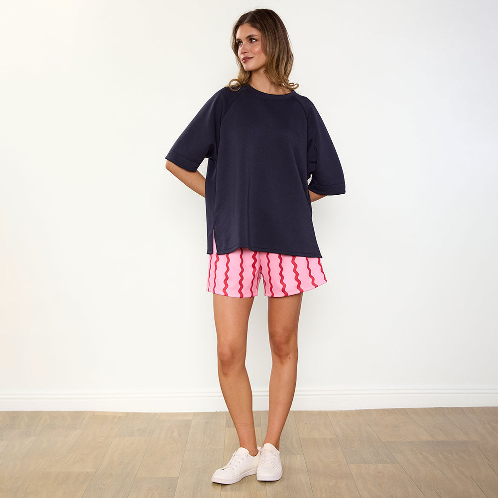 Roma Shorts (Pink/Red)