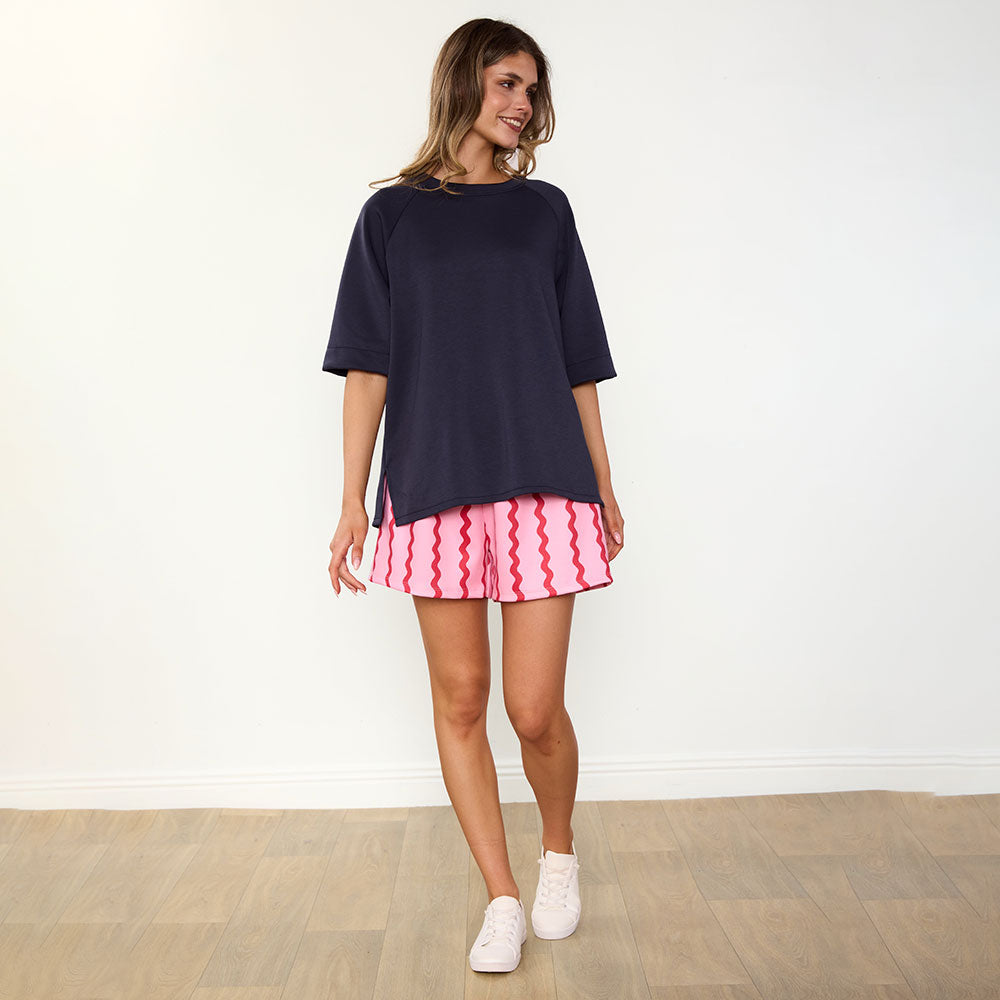 Roma Shorts (Pink/Red)