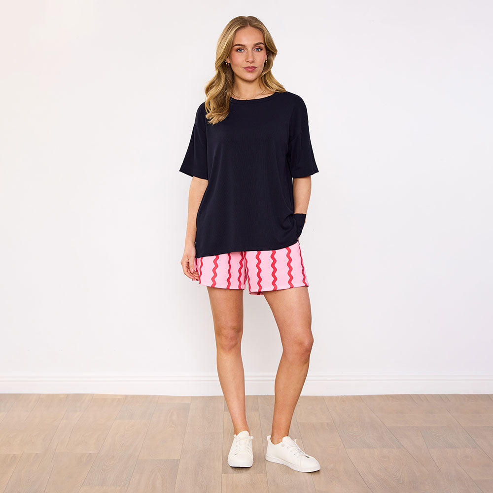 Roma Top (Navy)