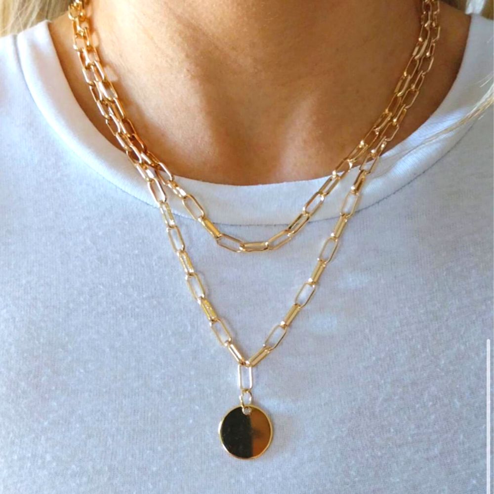 Round Double Chain (Gold)