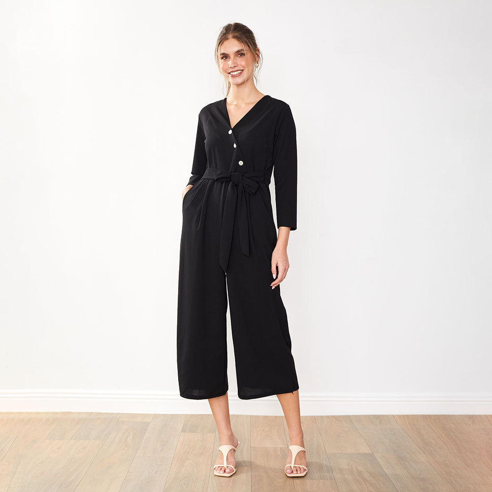 Ruby Jumpsuit (Black)