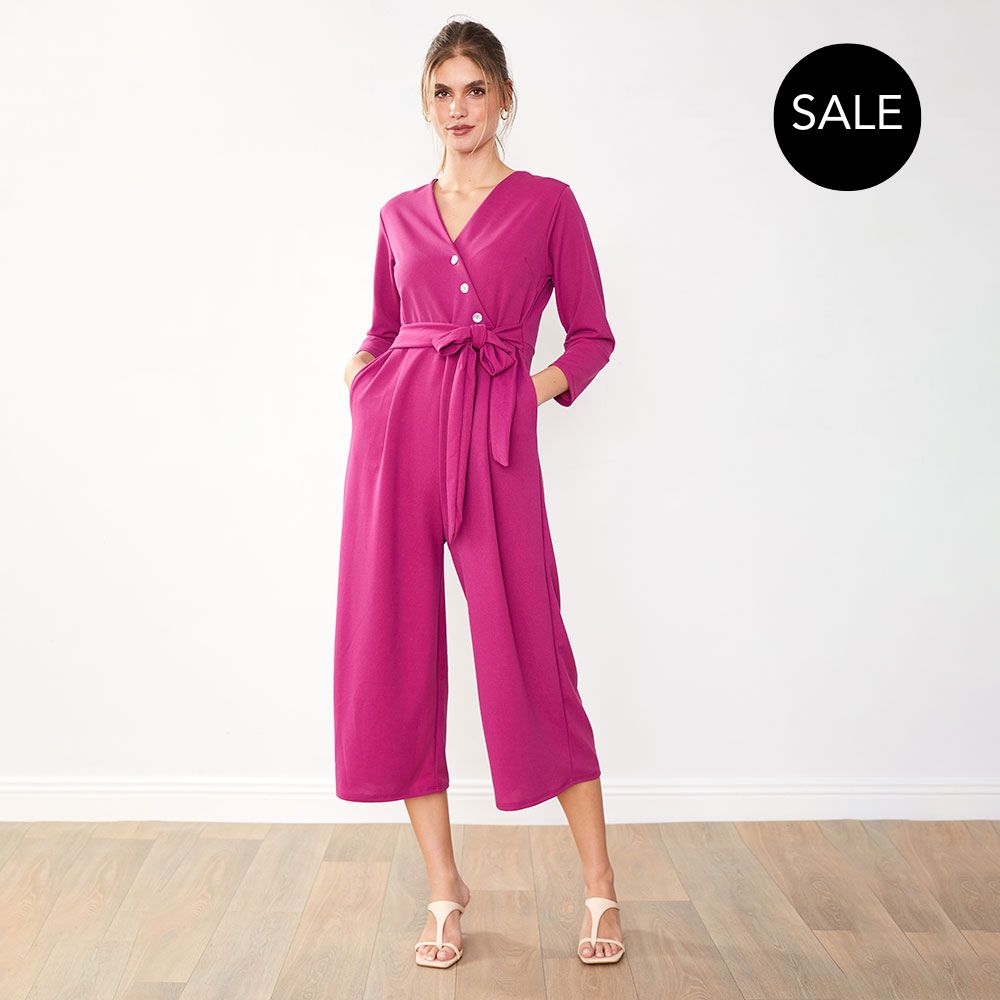 Ruby Jumpsuit (Berry)