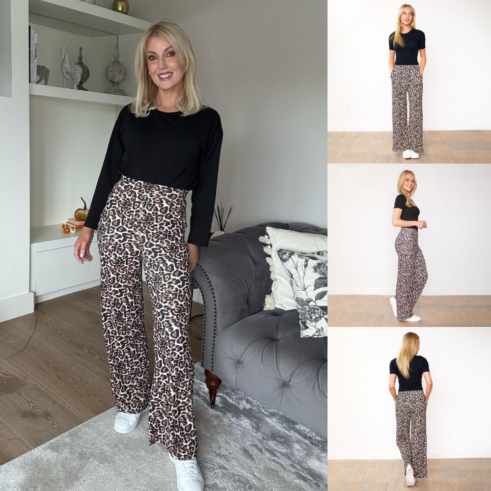 Sadie Trousers (Leopard)