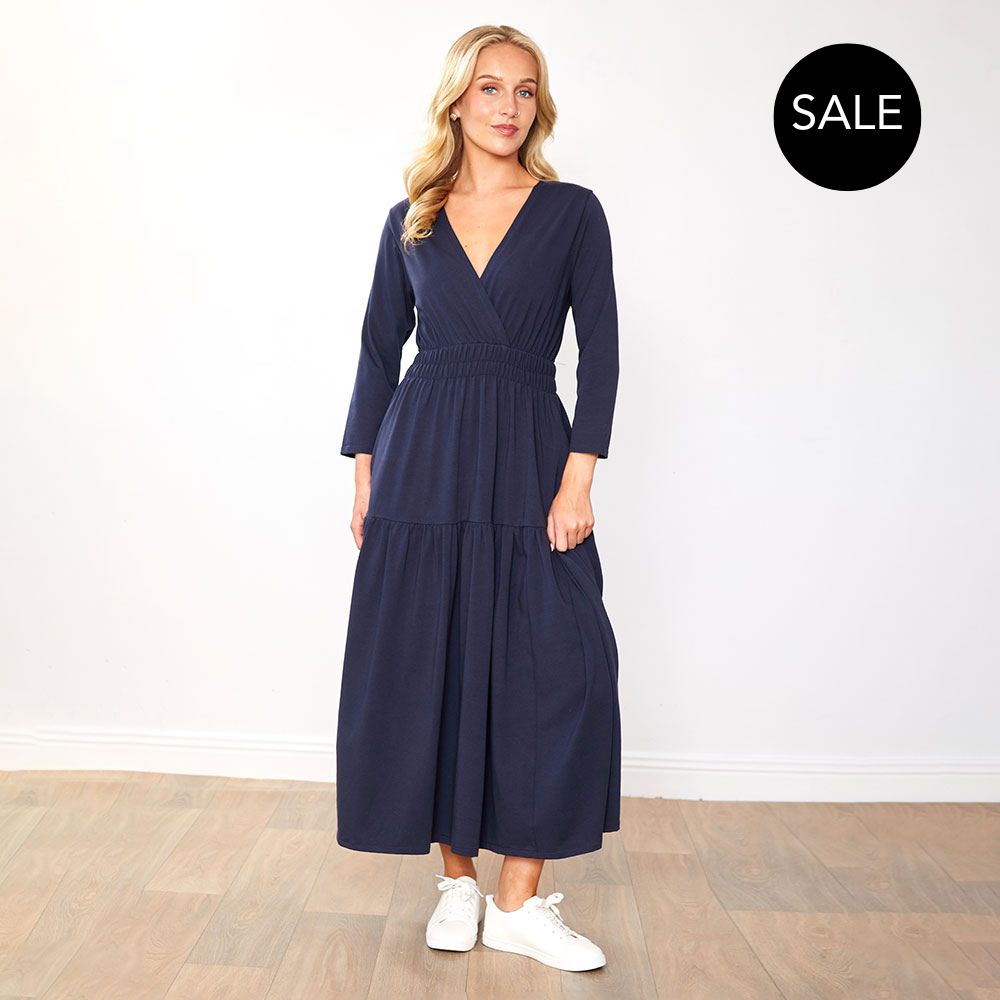 Sandi Dress (Navy)