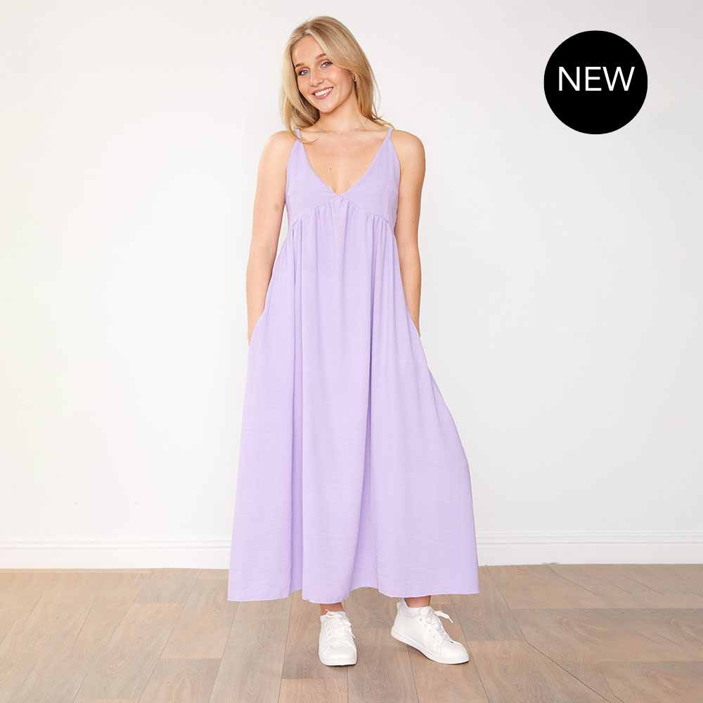Sharon Dress (Lilac)