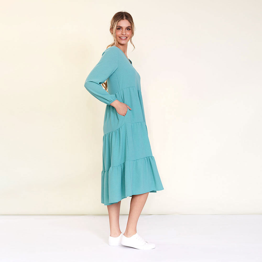 Mint swing outlet dress