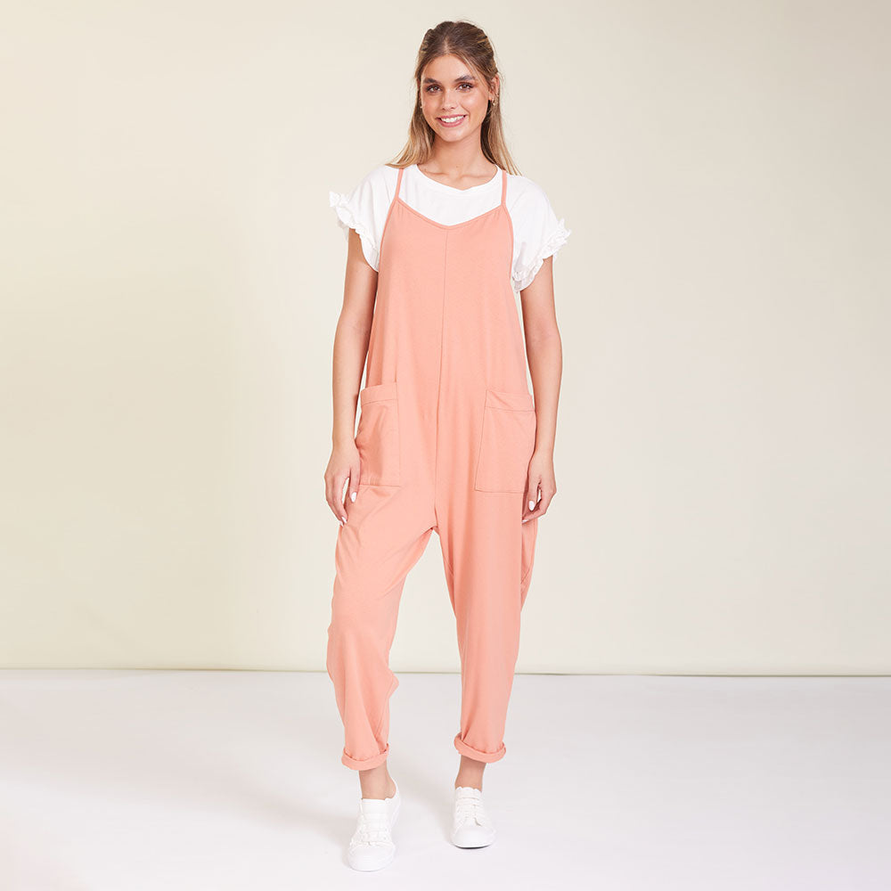 Sophie Jumpsuit (Peach)