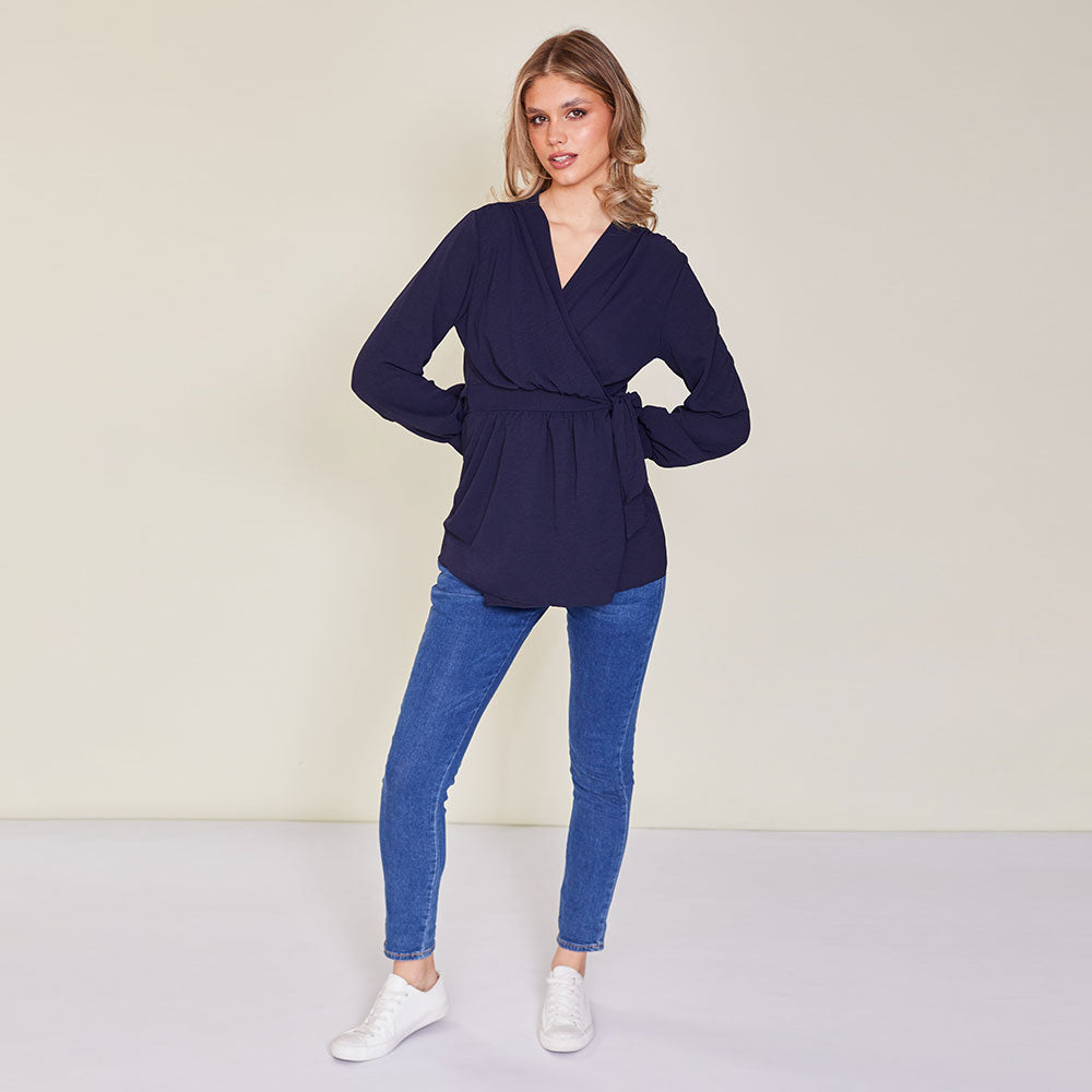 Talia Top (Navy)