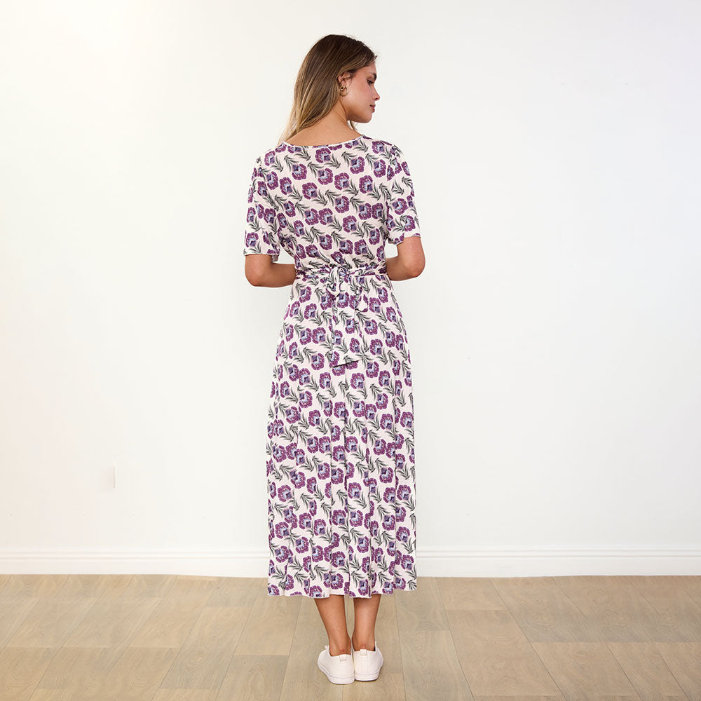 Teagan Dress (Safflower Lilac)