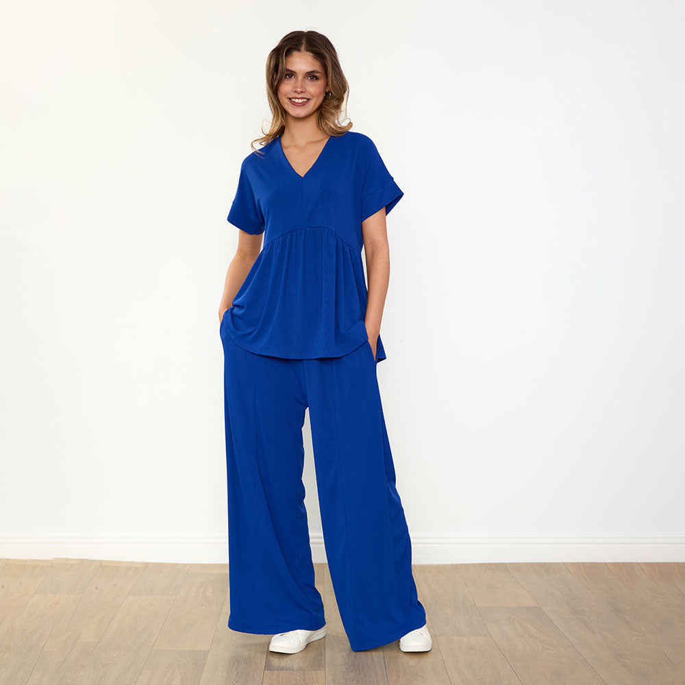 Tommy Co-Ord in cobalt – women's co-ord set – view 9