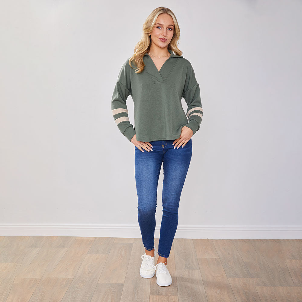 Valerie Jumper (Khaki/Beige)