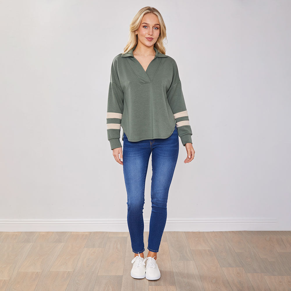 Valerie Jumper (Khaki/Beige)