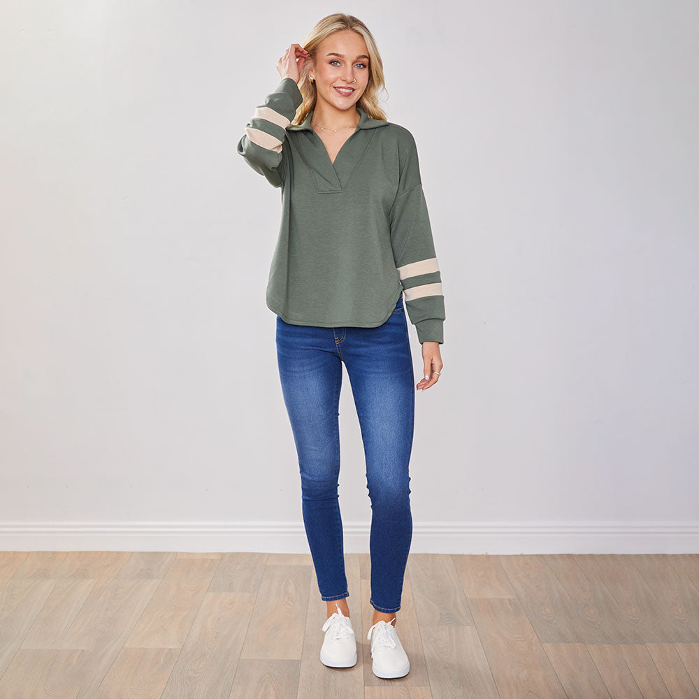 Valerie Jumper (Khaki/Beige)