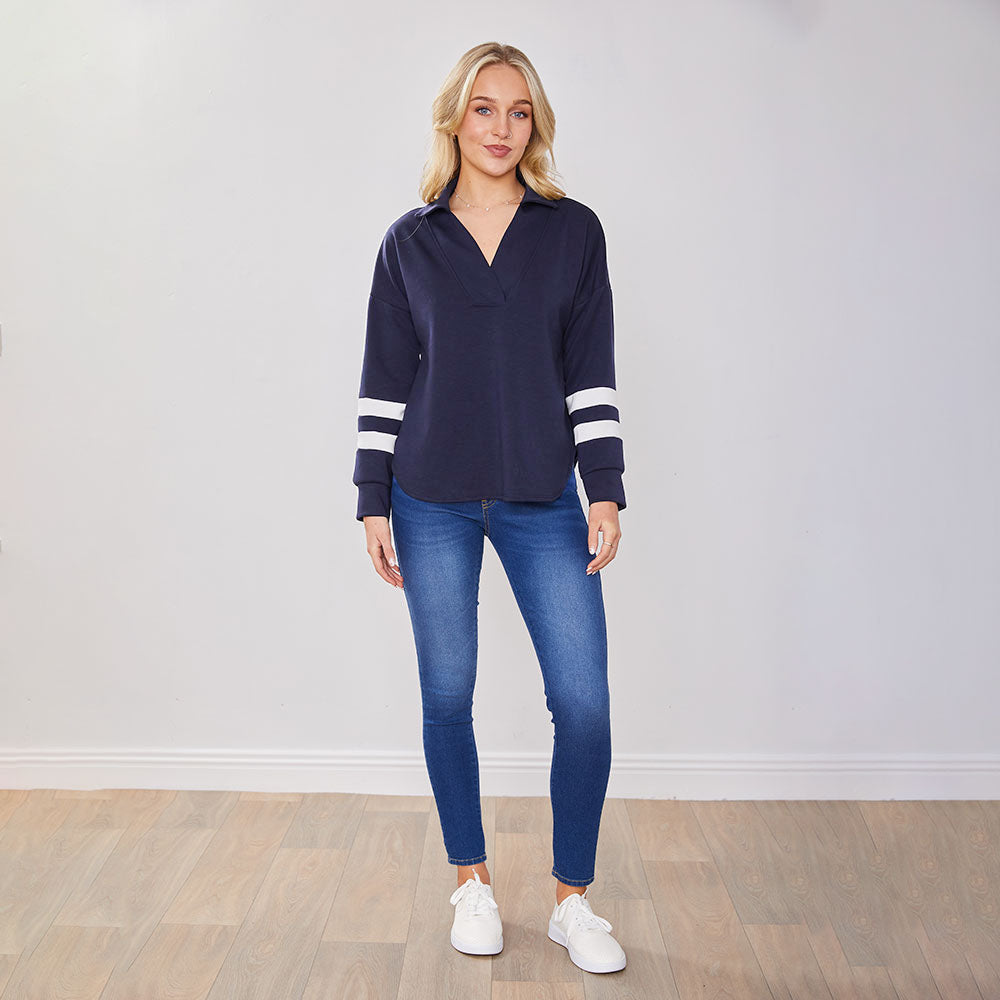 Valerie Jumper (Navy/White)