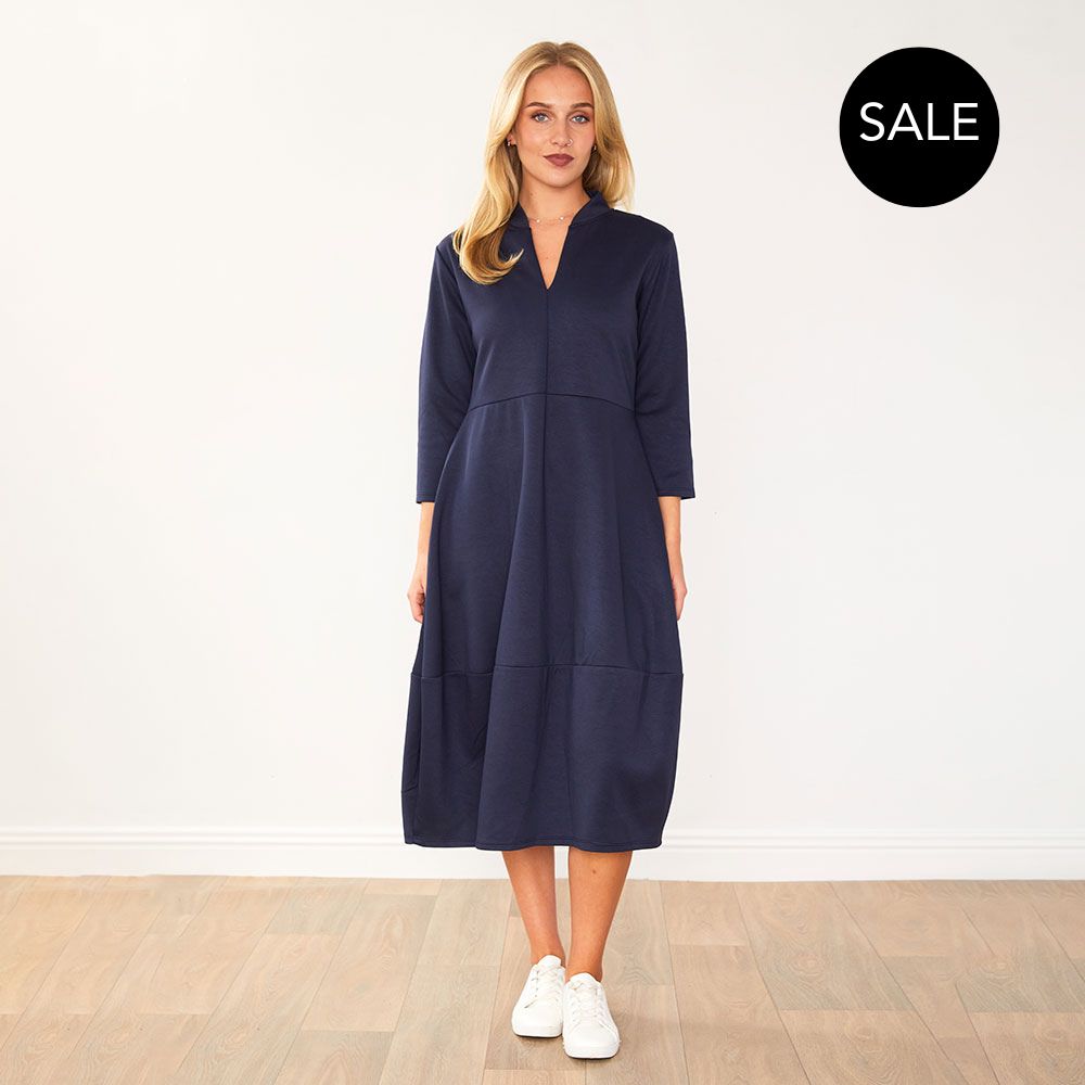 Pheobe Dress (Navy)