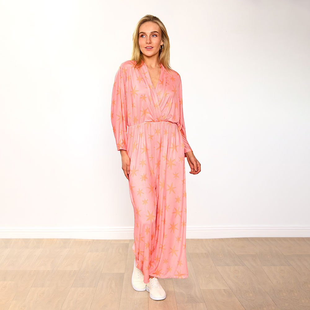 Vogue Jumpsuit (Peach Star)