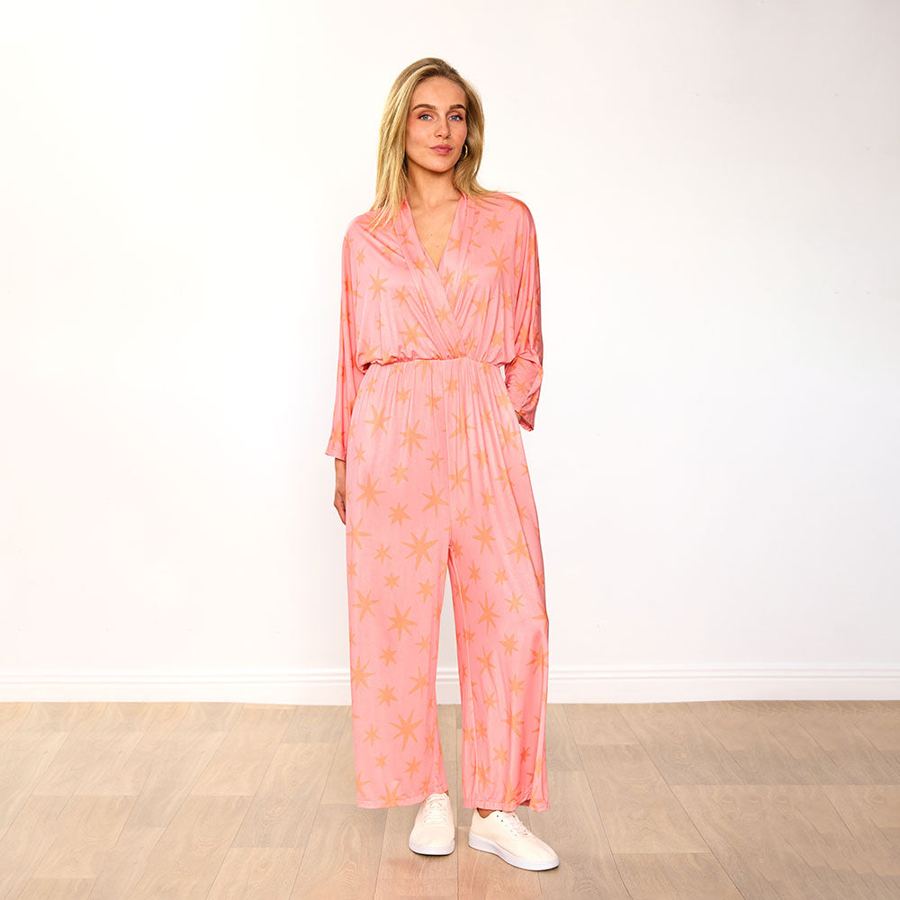 Vogue Jumpsuit (Peach Star)