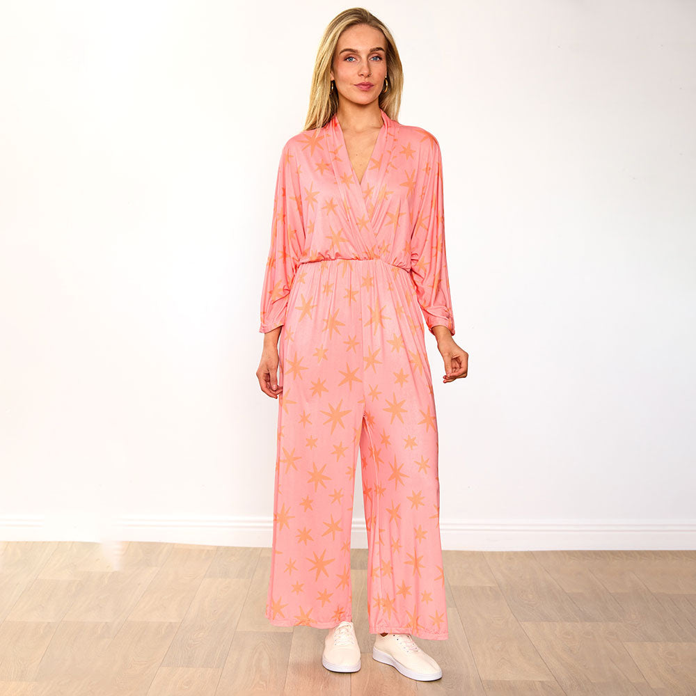 Vogue Jumpsuit (Peach Star)
