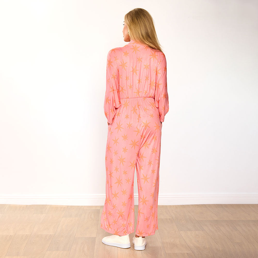 Vogue Jumpsuit (Peach Star)