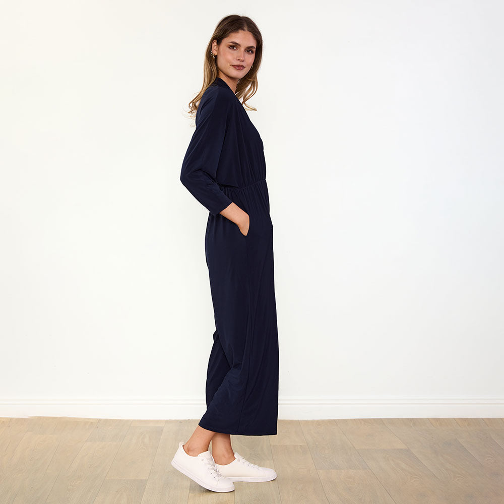 Vogue Jumpsuit (Navy)