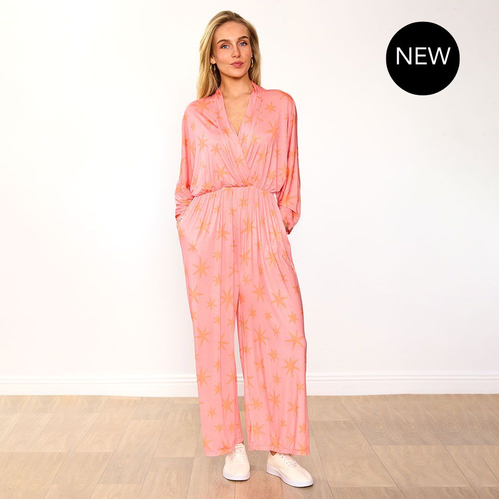 Vogue Jumpsuit (Peach Star)