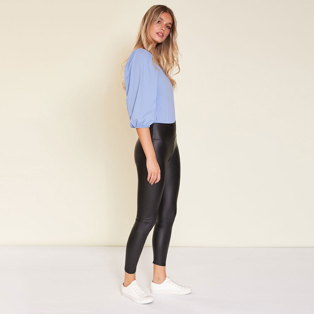 Flynn Bomber Jacket & Wet Look Leggings  (Get Both Items for €49)