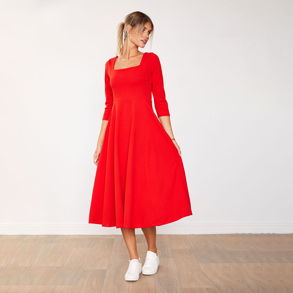 Molly Dress (Red)