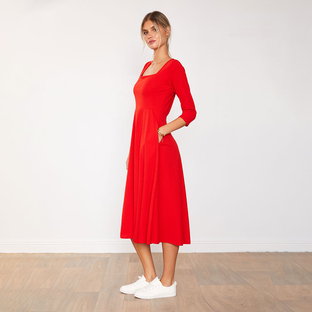 Molly Dress (Red)