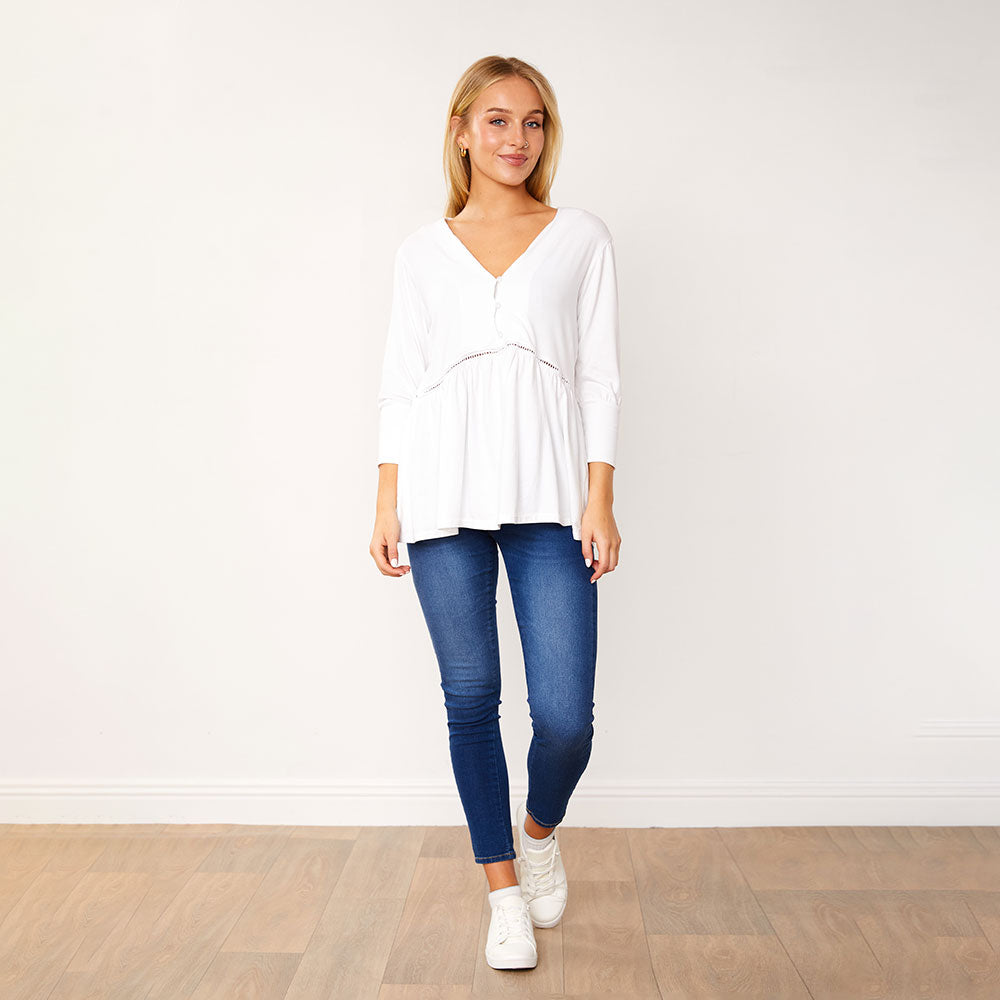 Leah Top (White)