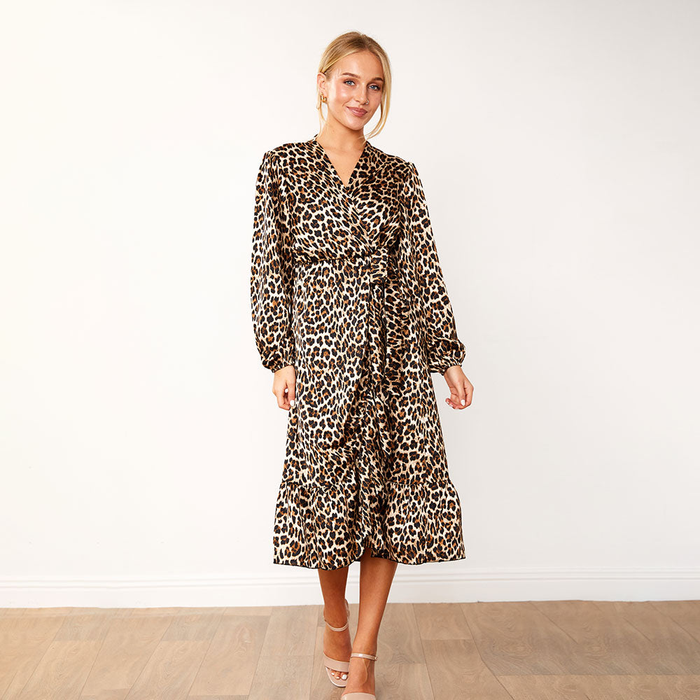 Alyanna Dress (Leopard)