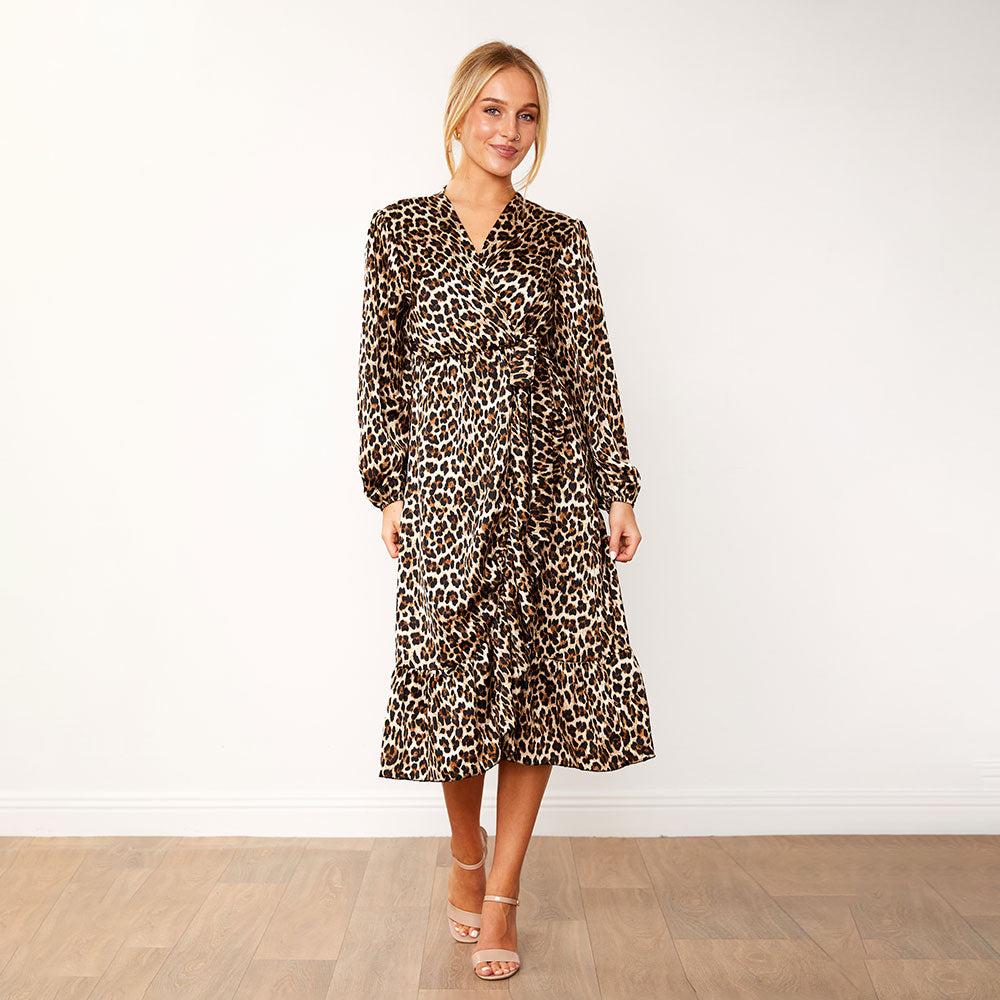 Alyanna Dress (Leopard)