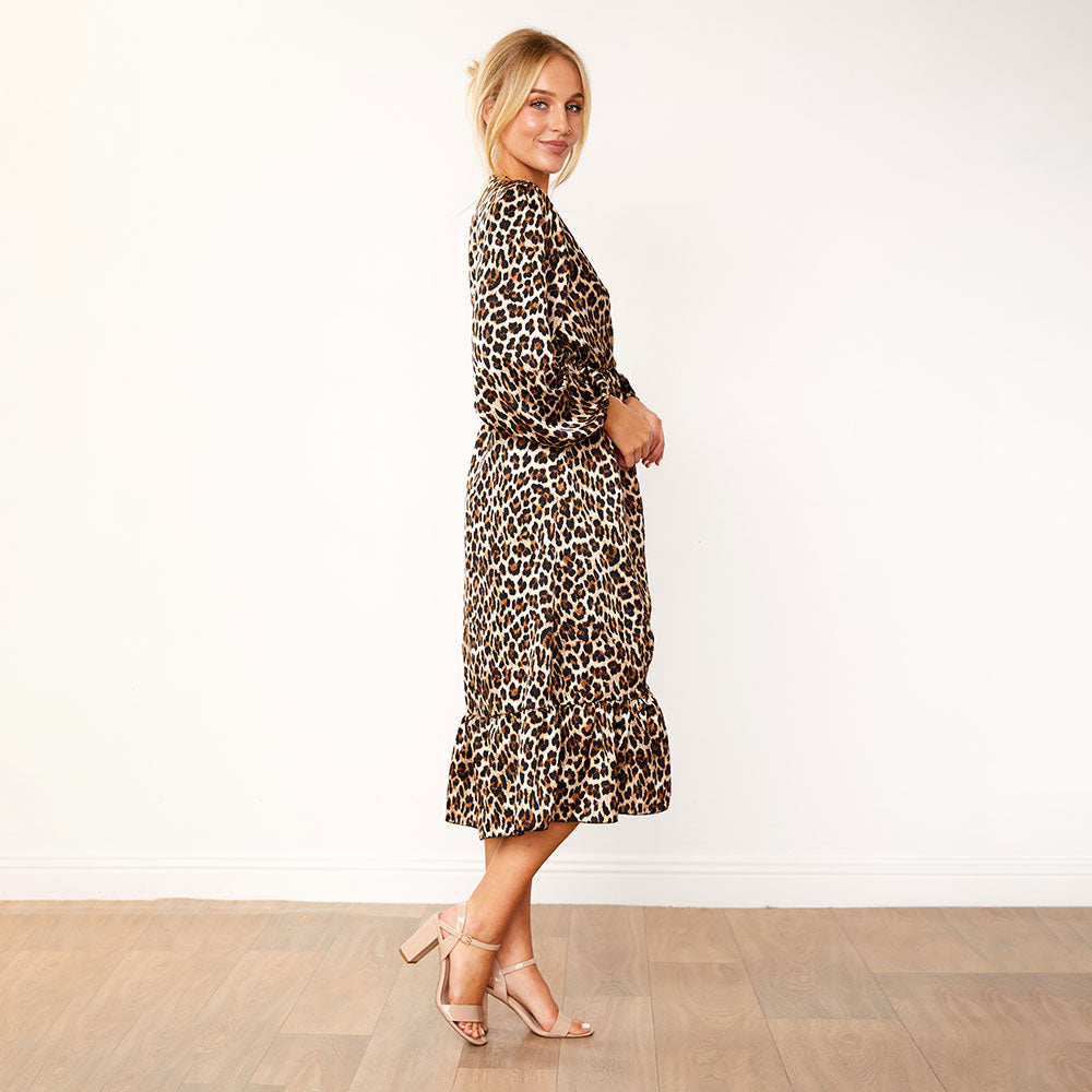 Alyanna Dress (Leopard)