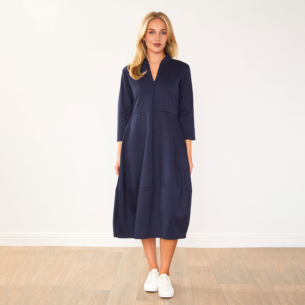 Pheobe Dress (Navy)