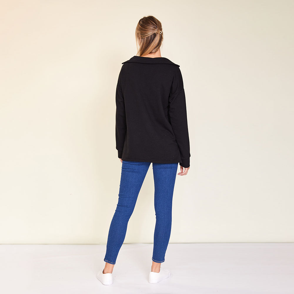 Hailey Jumper (Black)