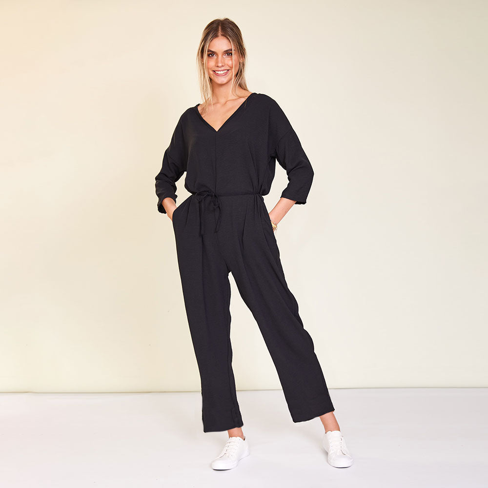 Viv Jumpsuit Khaki & Black for only €58.00