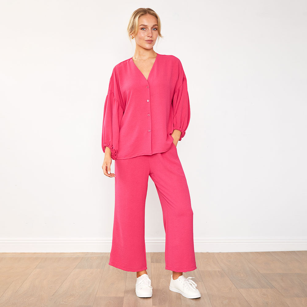 Ria Co-ord (Fuchsia)